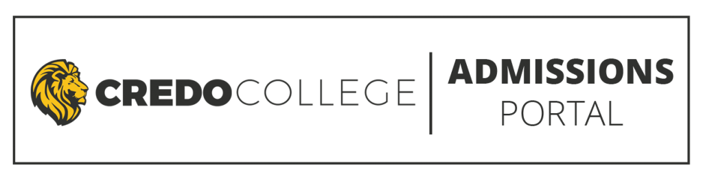 Credo College Admissions Portal